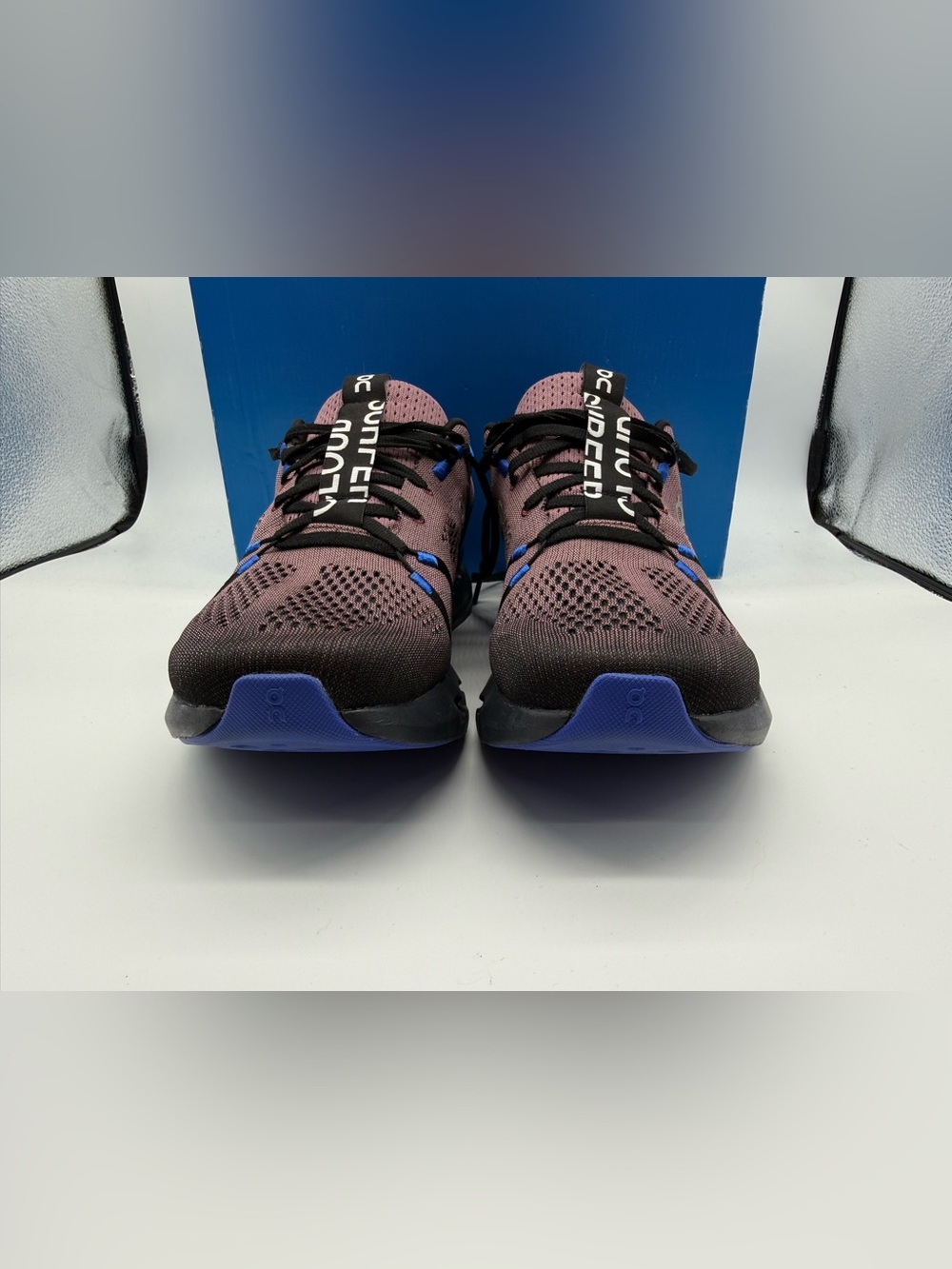 On Cloud Cloudsurfer Black Cobalt Men’s Running Shoes Size US 9 - Picture 4 of 7